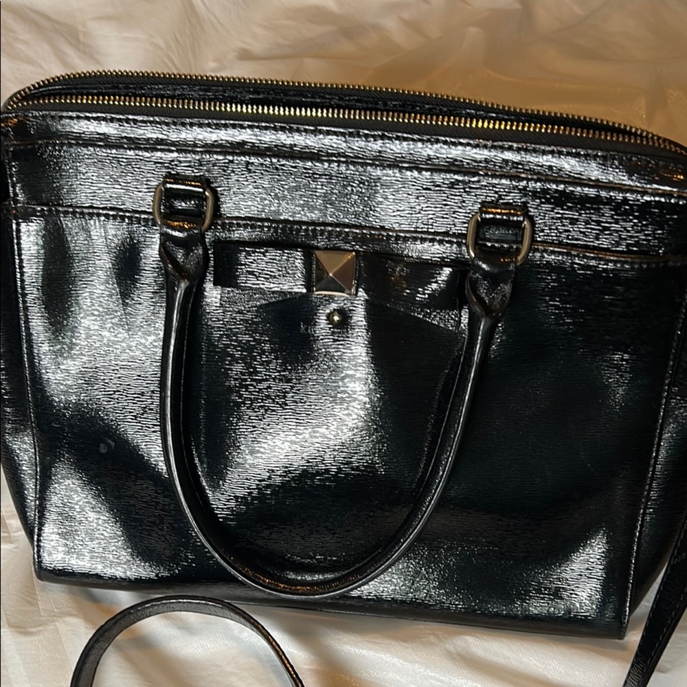 kate spade Black Patent Leather Tote